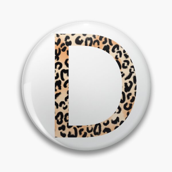 Item preview, D Cheetah Monogram designed and sold by Daily Miracles.