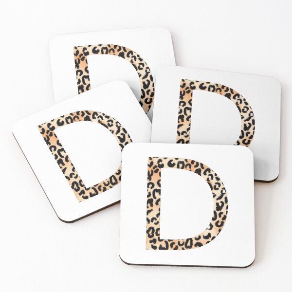 Item preview, D Cheetah Monogram designed and sold by Daily Miracles.