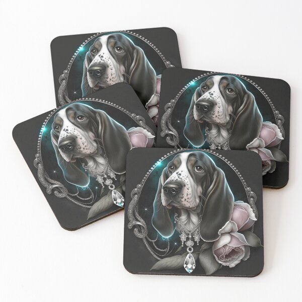 Artikelvorschau, Basset Hound Diva entworfen und verkauft von Nocturne Paws.