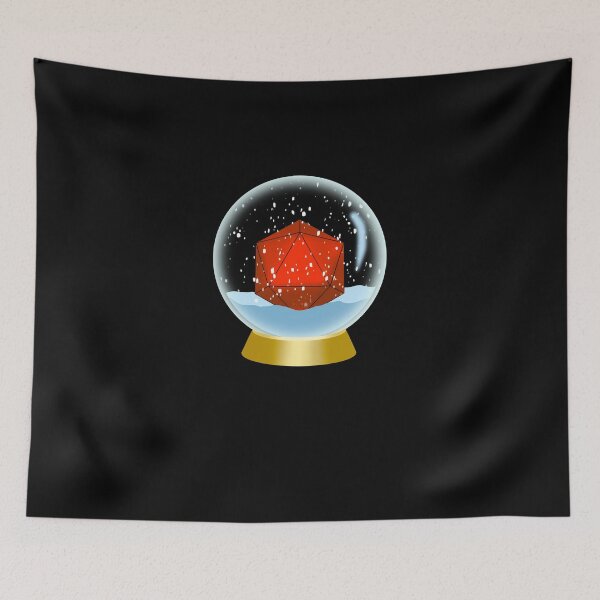 Item preview, D20 Snow Globe designed and sold by IronGator.