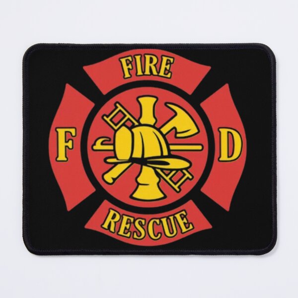 Item preview, FD Fire Rescue - Firefighter Logo designed and sold by RENAGADE4LYF.