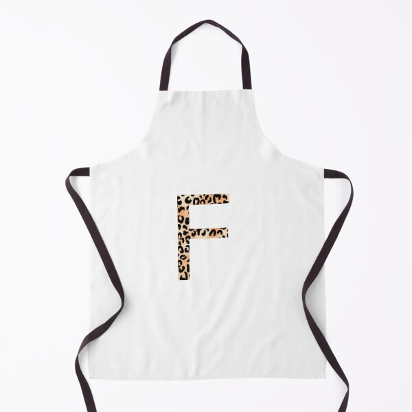 Item preview, F Letter Cheetah Monogram designed and sold by Daily Miracles.