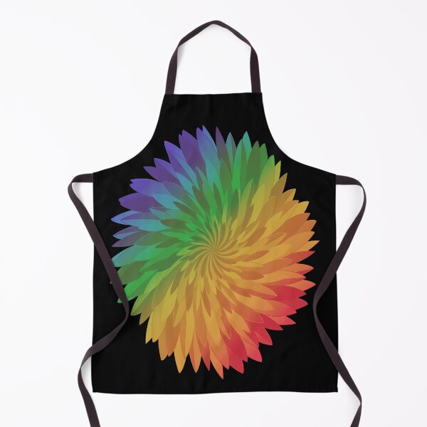 Item preview, Abstract Chrysanthemum Flower #10 - rainbow designed and sold by DaveDanchuk.