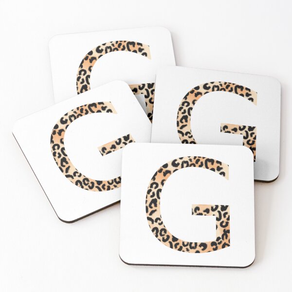 Item preview, G Cheetah Monogram designed and sold by Daily Miracles.