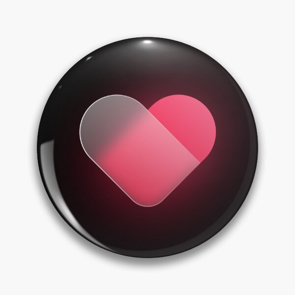Item preview, Glassmorphism Heart designed and sold by MalaloStudio.