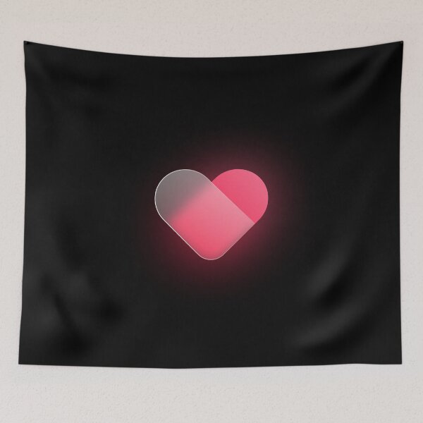 Item preview, Glassmorphism Heart designed and sold by MalaloStudio.