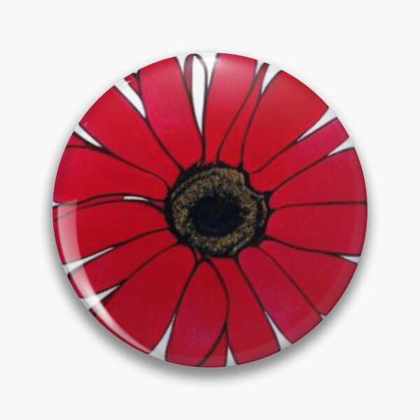 Item preview, Red Daisy Bud 02 designed and sold by CheeseBlueprint.