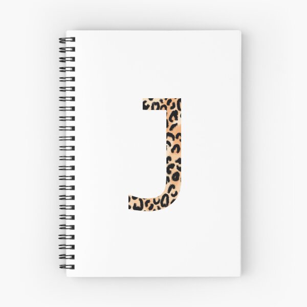 Item preview, J Letter Cheetah Monogram designed and sold by Daily Miracles.