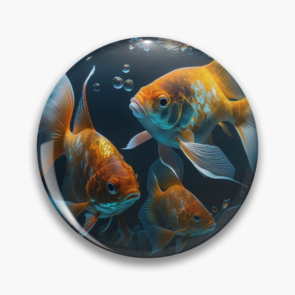 Item preview, Three Fancy Goldfish  designed and sold by PharaohofSedona.