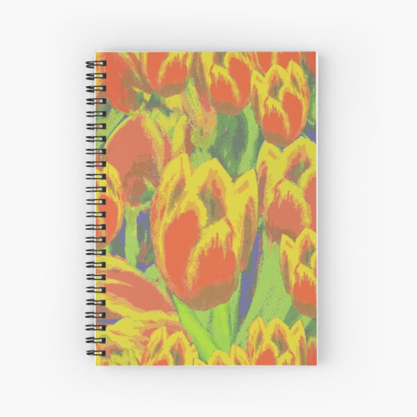Tulips Spiral Notebook