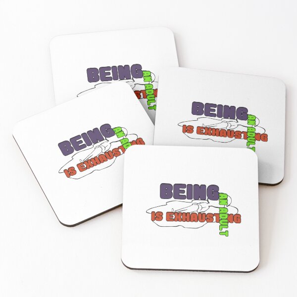 Item preview, Being An Adult Is Exhausting designed and sold by blackout12.