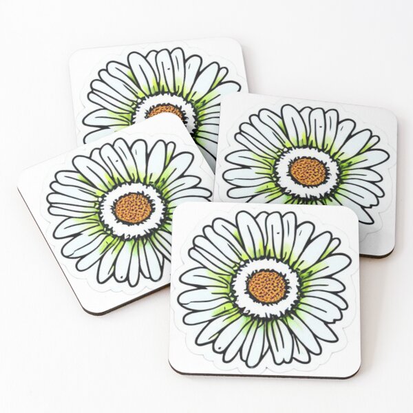 Item preview, White Daisy Bud 01 designed and sold by CheeseBlueprint.