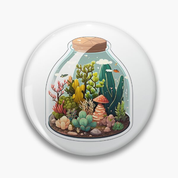 Item preview, Bonito tarro de terrario designed and sold by RobotPrintPress.