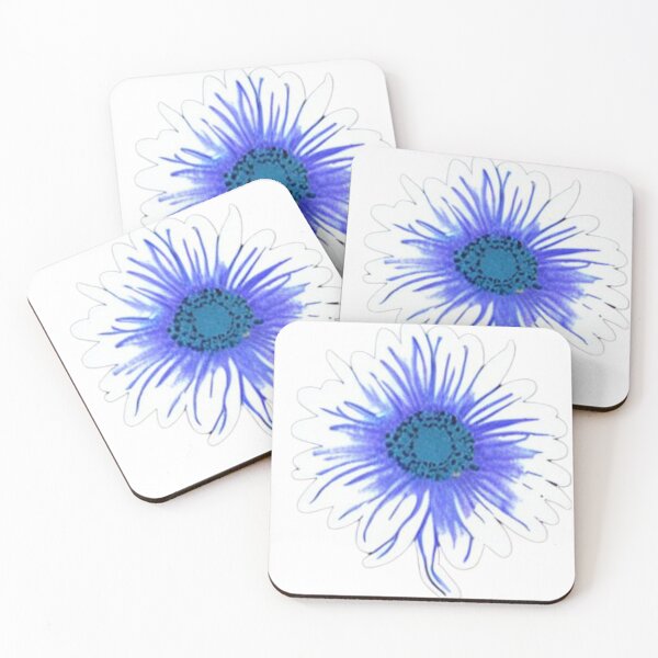 Item preview, Blue Daisy Bud 01 designed and sold by CheeseBlueprint.