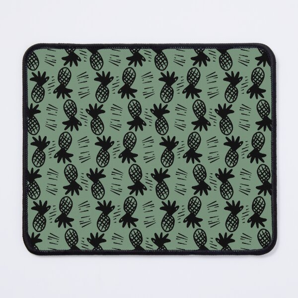 Item preview, background pineapple, vintage background, pastel green, ornament, textile designed and sold by DMTJ.