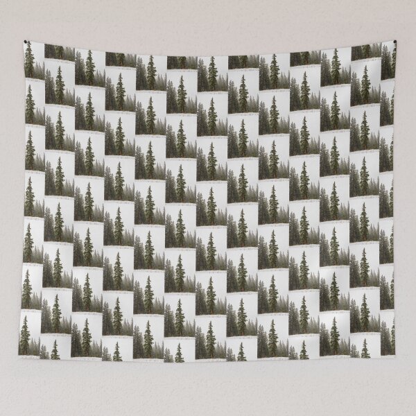 Item preview, Evergreens in the Snow designed and sold by Ollivrosa.