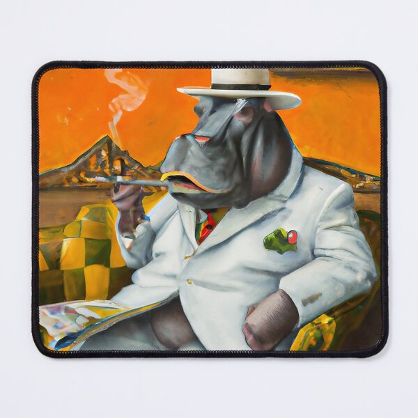 Item preview, Suave hippo designed and sold by Steeshirts.