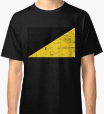 Distressed AnCap Anarcho Capitalism Flag Classic T-Shirt