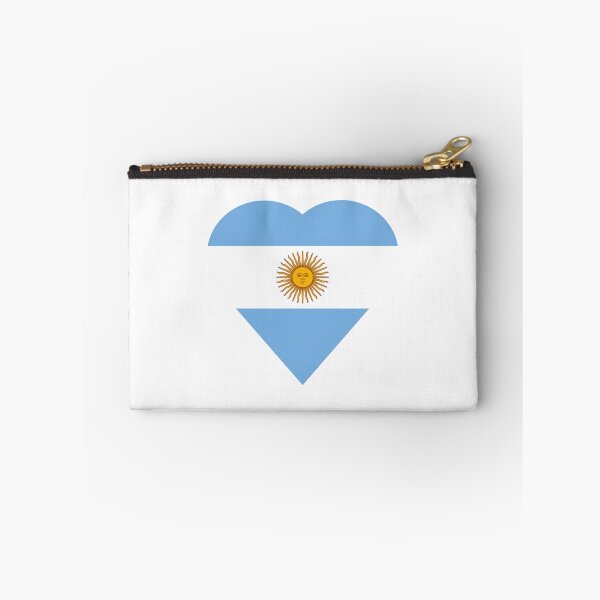 Aperçu de l'œuvre Coeur argentin. Drapeau argentin. Argentine créée et vendue par FORYOUOFFICIAL.