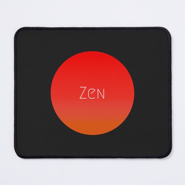 Item preview, Zen Mindfulness Minimal Typography Art designed and sold by coffeeandhaiku.