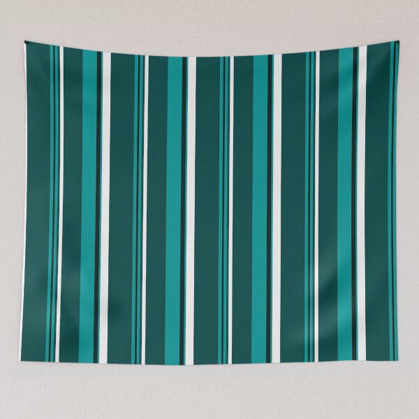 Item preview, Teal and Aqua Stripe designed and sold by PlanetLucky.