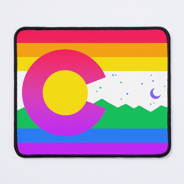 Item preview, Colorado Gay Pride Flag Rainbow Denver Parade PrideFest designed and sold by flannmoriath.