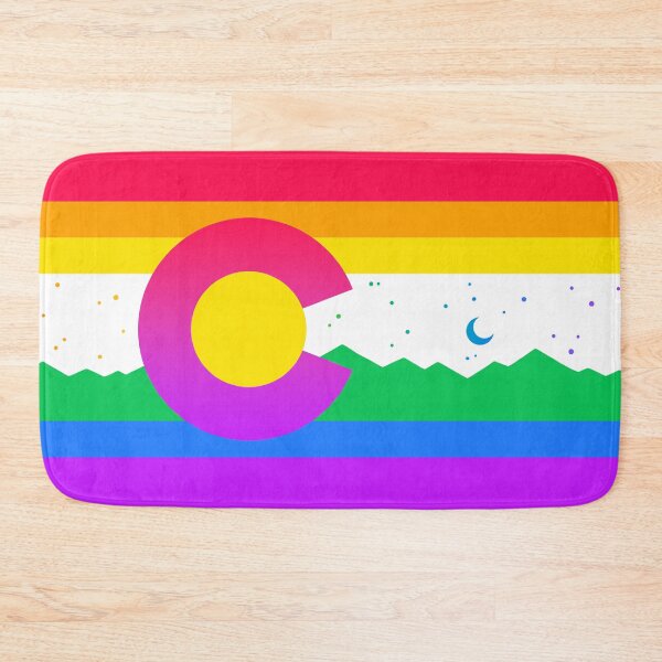 Item preview, Colorado Gay Pride Flag Rainbow Denver Parade PrideFest designed and sold by flannmoriath.