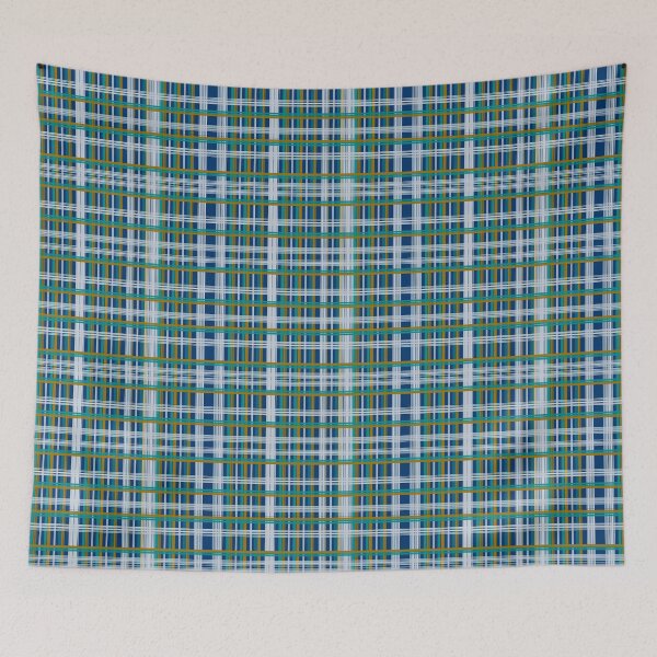 Item preview, Green white  Gold  and Blue Plaid Pattern Tartan Pattern Textile  Pattern Fabric Pattern  designed and sold by Apkdesigner.