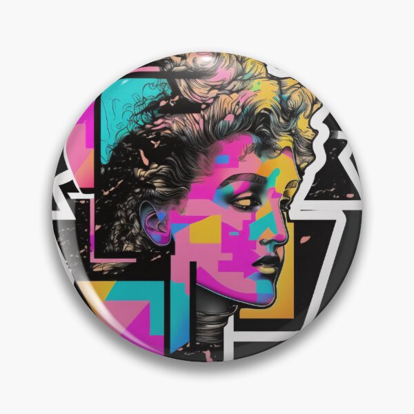 Item preview, Lady Lush Static Error Vaporwave Aesthetic - Synthetic Cubism  designed and sold by Star_.