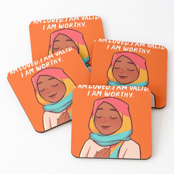 Item preview, You are Loved, Valid, and Worthy (Pan flag ver.) designed and sold by vimiyui.