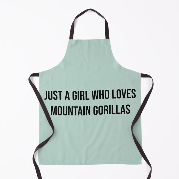 Item preview, Just a girl that loves Mountaing Gorillas designed and sold by Brockinator.