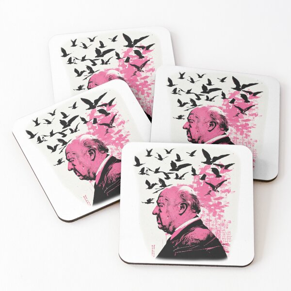 Item preview, Alfred Hitchcock with Birds designed and sold by NiceGoodBetter.