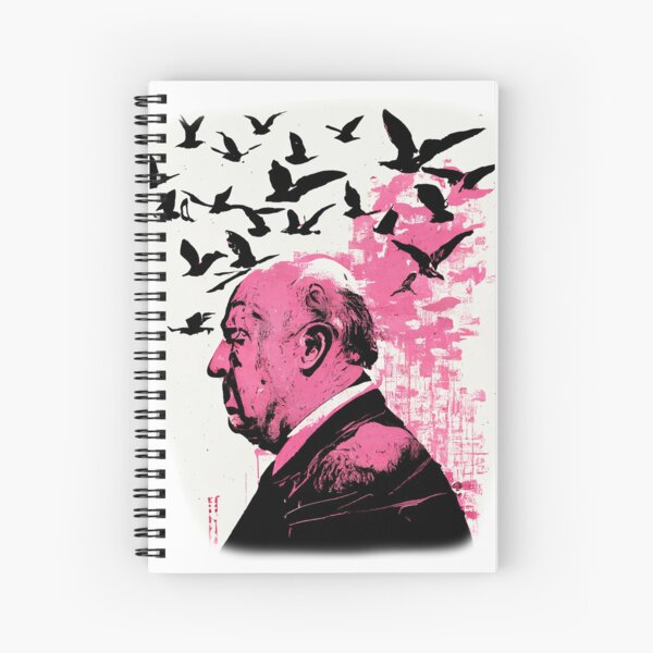 Item preview, Alfred Hitchcock with Birds designed and sold by NiceGoodBetter.