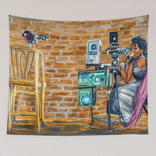 Item preview, Film Director Lunch Break designed and sold by LRenee Art Studio.