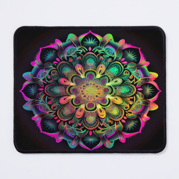Item preview, Blazing Bright - Neon Boho Mandala designed and sold by mcmtdesigns.
