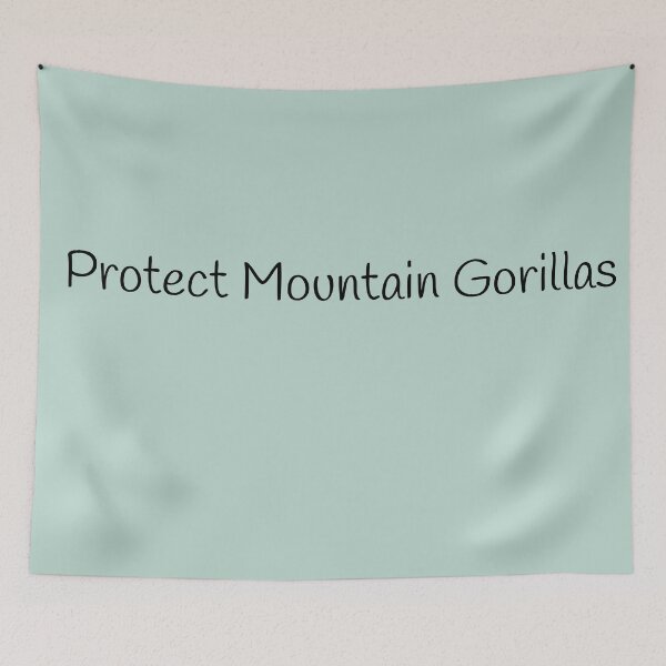 Item preview, Protect Mountain Gorillas Mountain Gorilla Preservation designed and sold by Brockinator.