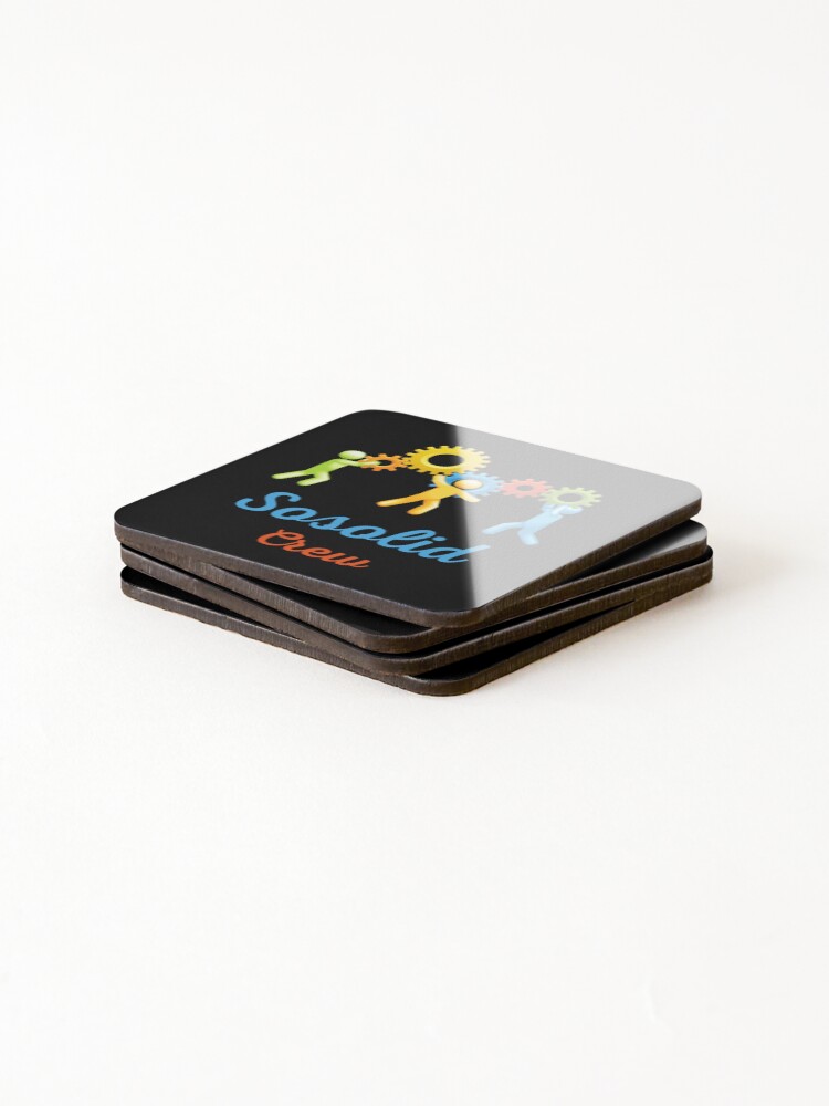 Thumbnail 4 of 5, Coasters (Set of 4), So solid crew So solid crew So solid crew designed and sold by RuthTurne.