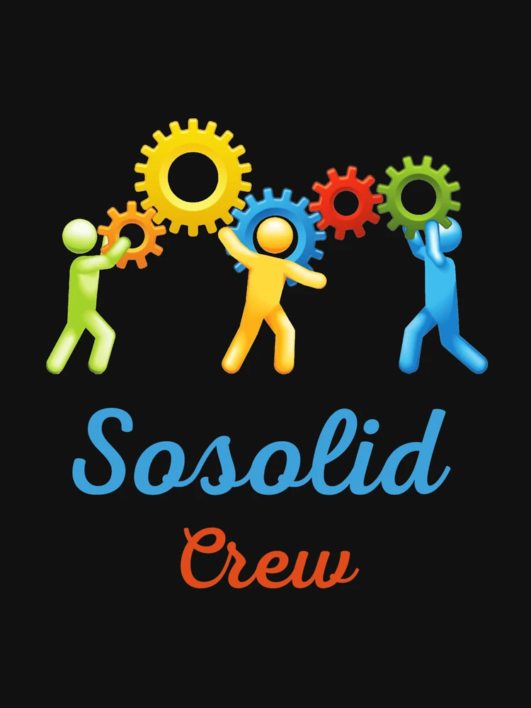Thumbnail 6 of 6, Premium Oversized Sweatshirt, So solid crew So solid crew So solid crew designed and sold by RuthTurne.