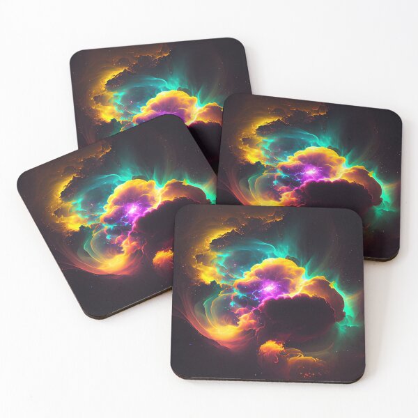 Item preview, Dazzling Deep Space - Neon Nebula designed and sold by mcmtdesigns.