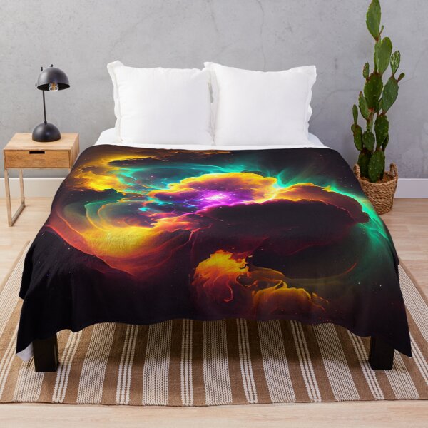 Item preview, Dazzling Deep Space - Neon Nebula designed and sold by mcmtdesigns.