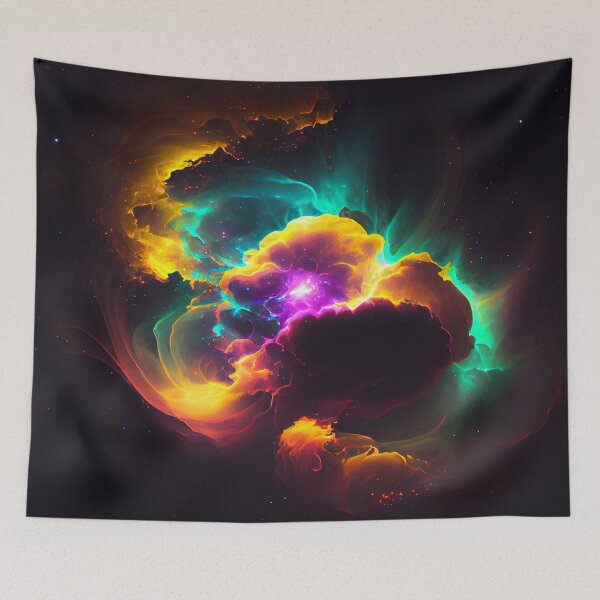 Item preview, Dazzling Deep Space - Neon Nebula designed and sold by mcmtdesigns.