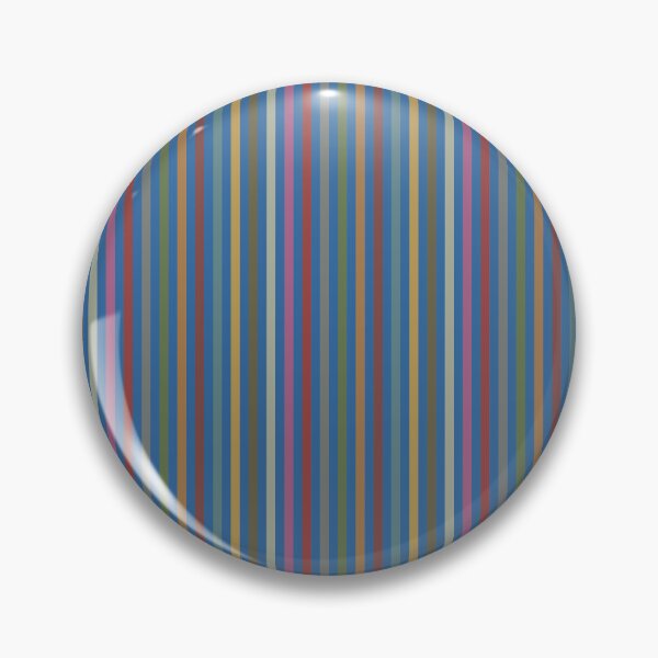Item preview, Folk Art Craftsman Colors Stripes Repeat Pattern Print designed and sold by MoePark.