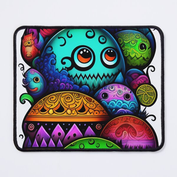 Item preview, Cartoon monster art #1 designed and sold by CyberArtsy.