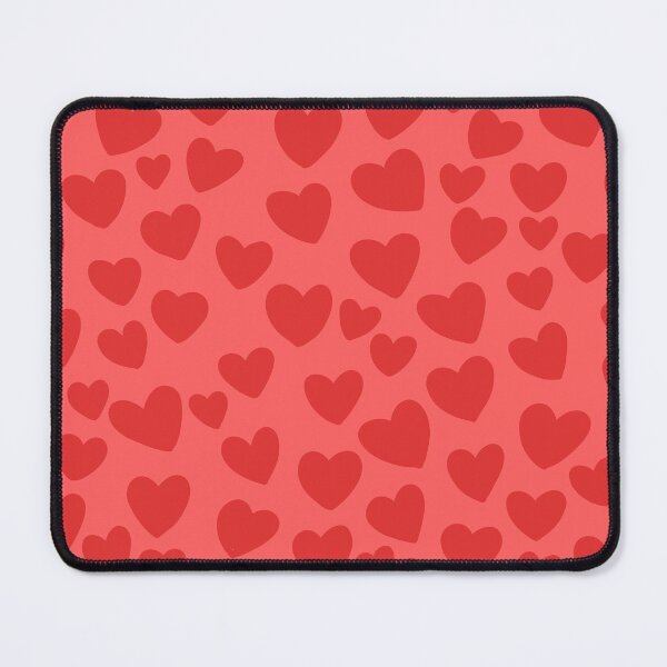 Item preview, Red scattered hearts pattern-red background designed and sold by charmednight.