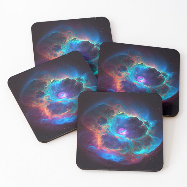 Item preview, Shimmering Starry Night - Neon Nebula designed and sold by mcmtdesigns.