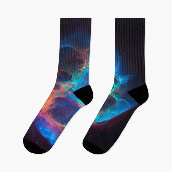 Item preview, Shimmering Starry Night - Neon Nebula designed and sold by mcmtdesigns.