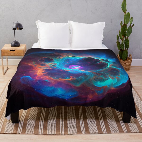 Item preview, Shimmering Starry Night - Neon Nebula designed and sold by mcmtdesigns.