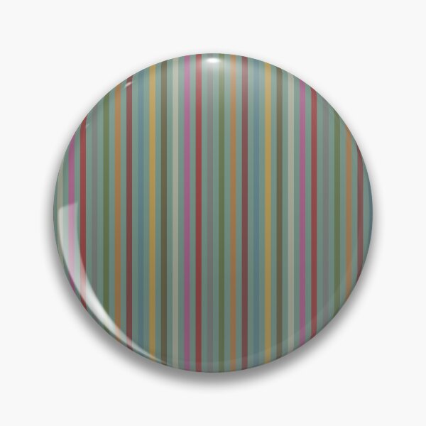 Item preview, Folk Art Craftsman Colors Stripes Repeat Pattern Print designed and sold by MoePark.