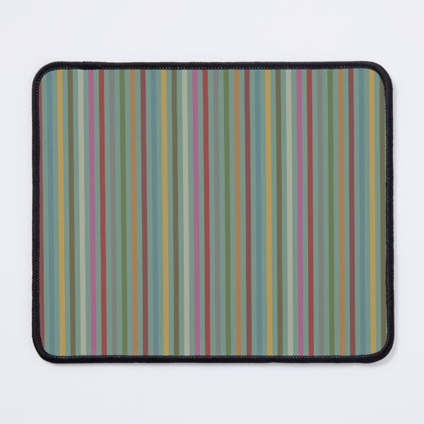 Item preview, Folk Art Craftsman Colors Stripes Repeat Pattern Print designed and sold by MoePark.