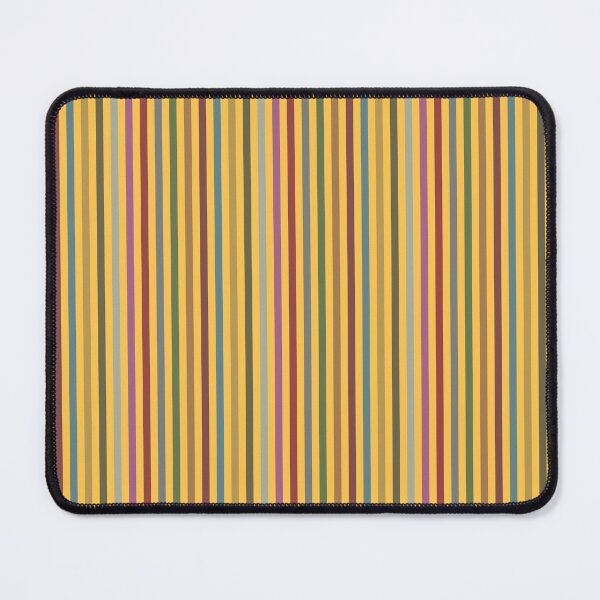 Item preview, Folk Art Craftsman Colors Stripes Repeat Pattern Print designed and sold by MoePark.